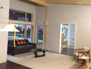 Living Room Looking into Media Room.