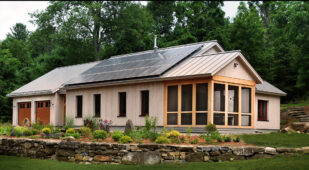 Energy Efficient Unity Homes, Xyla design with solar panel array