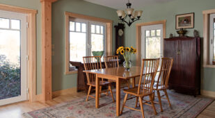 Unity Homes Tradd design, dining room