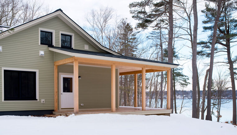 Unity Homes Xyla design in Chebeague Maine
