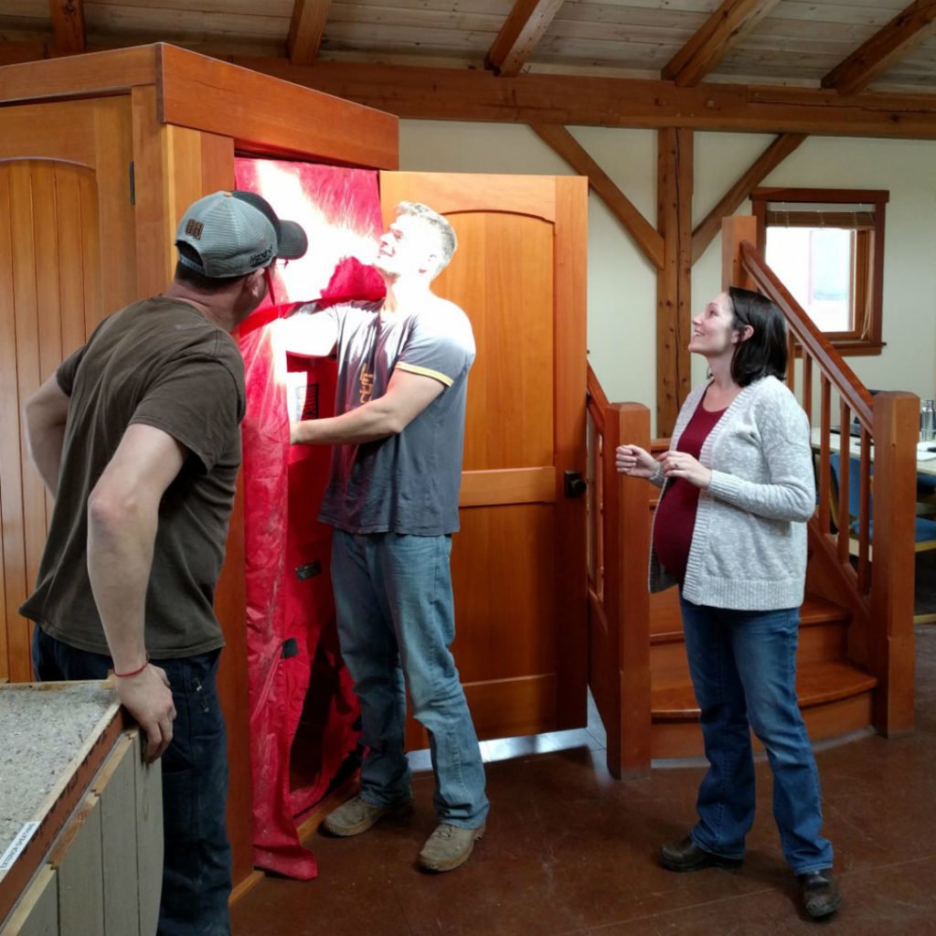 blower door training